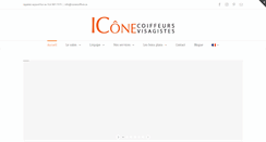 Desktop Screenshot of iconecoiffure.ca