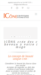 Mobile Screenshot of iconecoiffure.ca